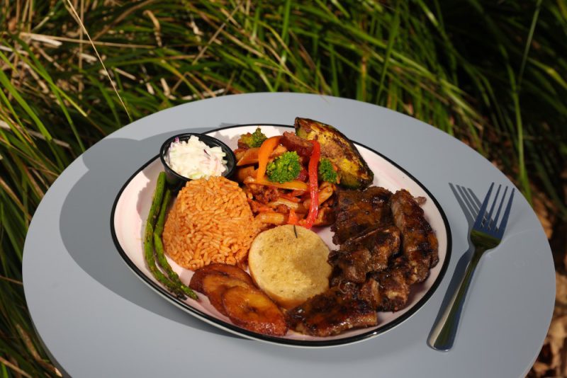 Suya and jollof